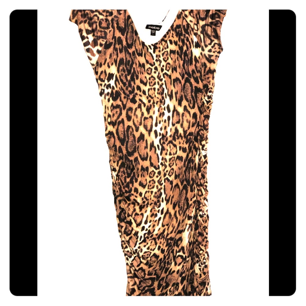 BeBe leopard print dress